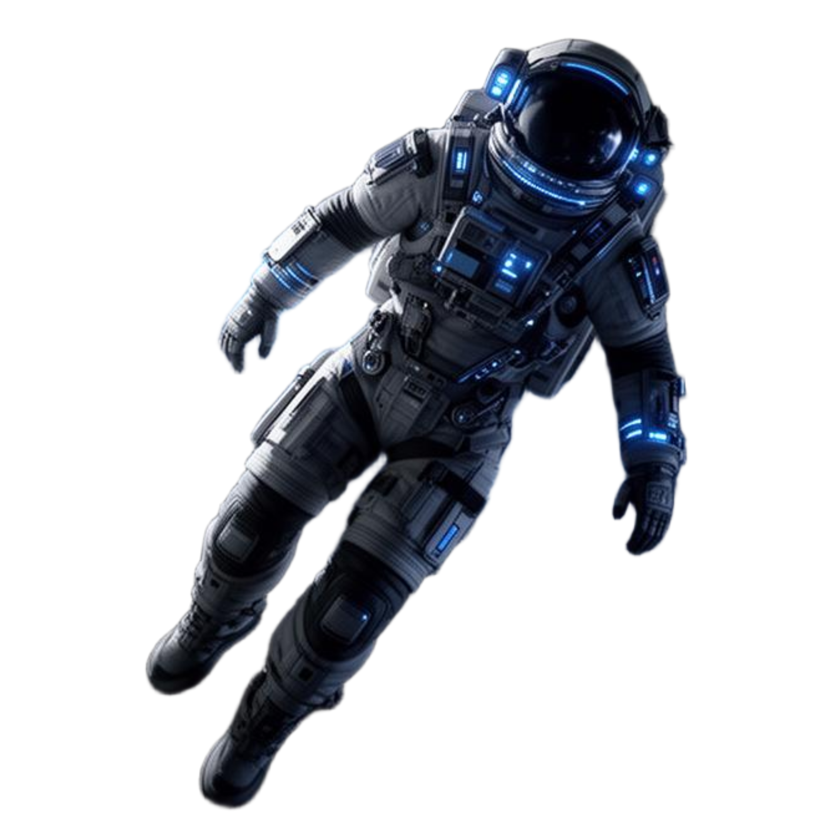 Devorica digital agency astronaut illustration representing innovative web development and software engineering
